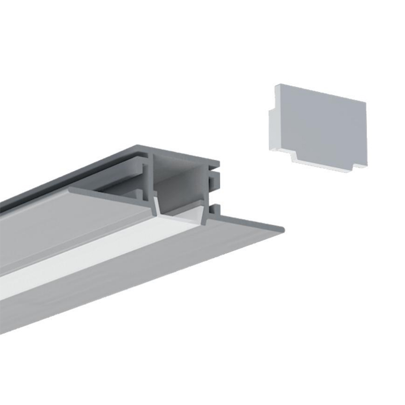 Drywall LED Channel Aluminum Profile For 12mm Single Color LED Strip Light
